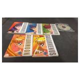 5 Sailor Mars Books & CD
