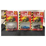 3 new on card Tonka Delivery truck, 1970 boss,