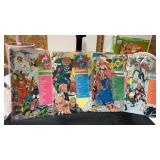 DC. Comics  Whose who  comic books   ( 1986 - 87