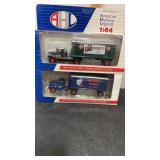 2 AHL 1:64  Scale Semi Truck & Trailer DieCast