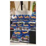 10. New on card motorcycle  Hot wheels