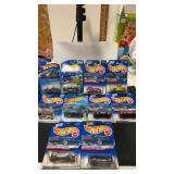 10. New on card motorcycle  Hot wheels