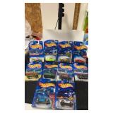 10. New on card motorcycle  Hot wheels