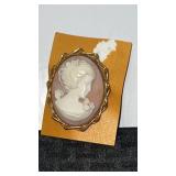 Cameo brooch