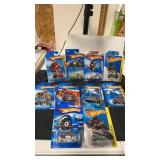 10. New on card motorcycle  Hot wheels