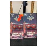 New on card sneaker toppers