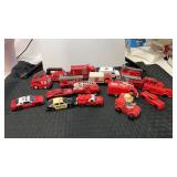 Miscellaneous group of fire truck  vehicles