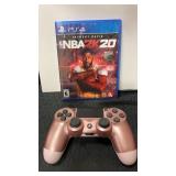 PS CONTROLLER AND PS4 NBA2K20