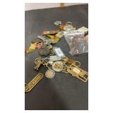 Large Lot Collectible Key Chains