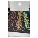 Group of costume jewelry