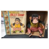 Battery operated, multi action, musical,, jolly