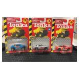 3 new on card Tonka Desert bug, 57 Chevy