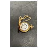 Vintage Train  Pocket Watch