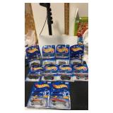 10. New on card motorcycle  Hot wheels