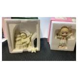 Precious moments 2006 figurine and a snow baby