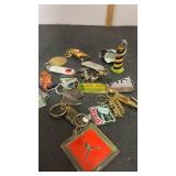 Lot Collectible Key Chains