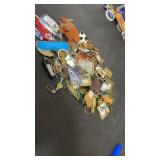 Large Lot Collectible Key Chains