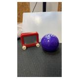 Magic orb eight ball answers questions, party