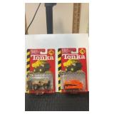 2 new on card tonka, 4 x 4, jeep and Tonka