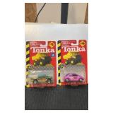 2 new on card Tonka 02 Chevy avalanche diecast