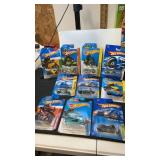 10. New on card motorcycle  Hot wheels