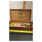 Vintage Rothschild International Cigar Box