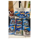 10. New on card motorcycle  Hot wheels