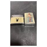 2 Pinup Lighters Playboy is One