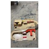 Hot wheels, service center , some drawing on it