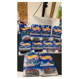 10. New on card motorcycle  Hot wheels