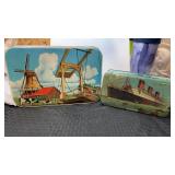 Vintage  Verkade holland tin and Bensons RMS