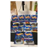 10. New on card motorcycle  Hot wheels