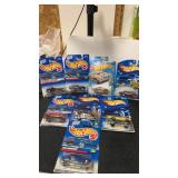 8 New on card motorcycle  Hot wheels