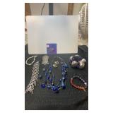 Group of costume jewelry