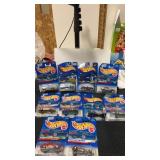 10. New on card motorcycle  Hot wheels