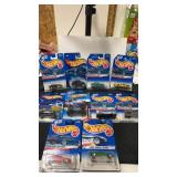 10. New on card motorcycle  Hot wheels