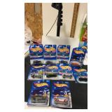 10. New on card motorcycle  Hot wheels