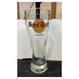 Hard rock Cafï¿½ Chicago, pilsner beer glass, 20