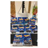 10. New on card motorcycle  Hot wheels