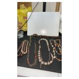 Group of miscellanious necklaces