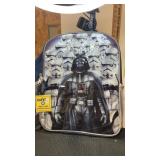 NWT Star Wars 16 inch backpack, storm trooper and