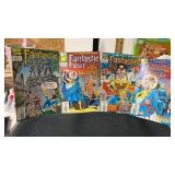 4  marvel fantastic four comic books  #