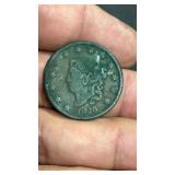 1928 Liberty Head  Large Cent Coronet Head