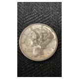 1943D Mercury dime.