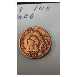 1898 Indian head  cent