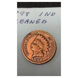 1898 Indian head cent