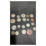 20 Foreign Coins Indonesia , Ireland, New Zealand