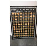 Lincoln Head Cent Collection from 1909, Partial