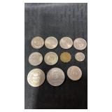 11. Miscellaneous foreign coins