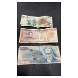 Mexican Peso Paper Money